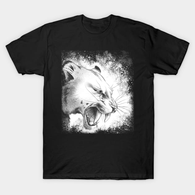 Sabre Kitty T-Shirt by eyeopening